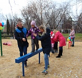 Спортивная площадка в поселке Кедровка, “Стальное дерево 2019”